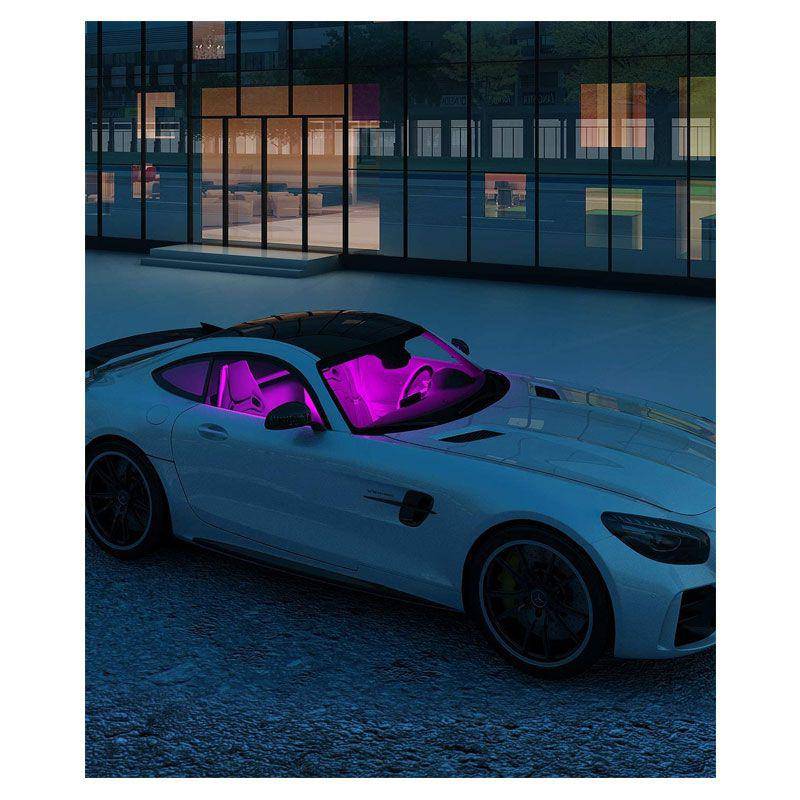 Interior LED Car Strip Light - LED / Multi DIY Color - Accessories - FK Auto Parts