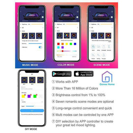 Interior LED Car Strip Light - LED / Multi DIY Color - Accessories - FK Auto Parts