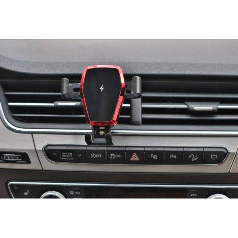Kiwi Car Mount Wireless Charger - Car Mounts / Red - Accessories - FK Auto Parts