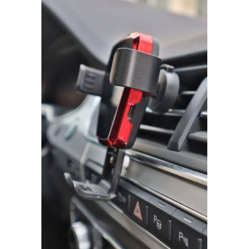 Kiwi Car Mount Wireless Charger - Car Mounts / Red - Accessories - FK Auto Parts