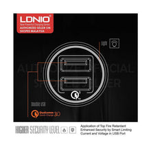 Load image into Gallery viewer, Ldnio Powerful Car Charger - USB QC3.0 / 36W / Micro USB / Gray - Accessories - FK Auto Parts