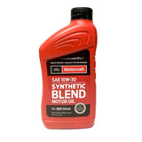 MOTORCRAFT 10W-30 SYNTHETIC BLEND MOTOR OIL - 1 Litre