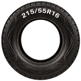 إطار سيارة شعاعي بدون أنبوب داخلي مقاس 215/55R16