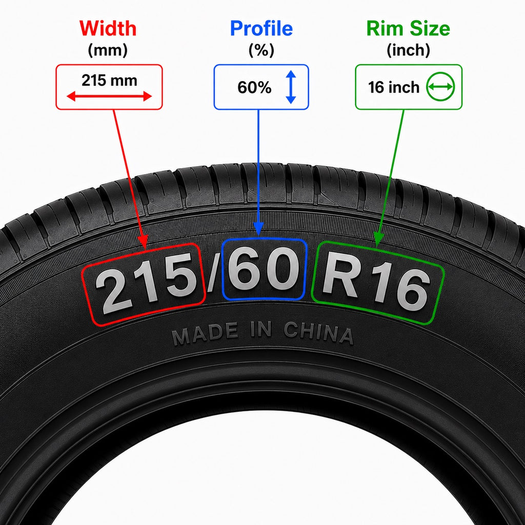 215/60R16 Tubeless Radial Car Tyre