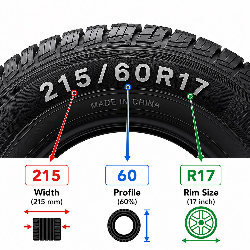 215/60R17 All-Season Tubeless Radial Car Tyre