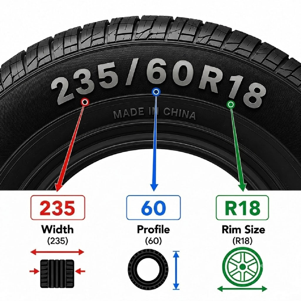 235/60R18 Premium Tubeless Radial Car Tyre