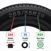 Load image into Gallery viewer, 265/55R20 All-Season Tubeless Radial Car Tyre