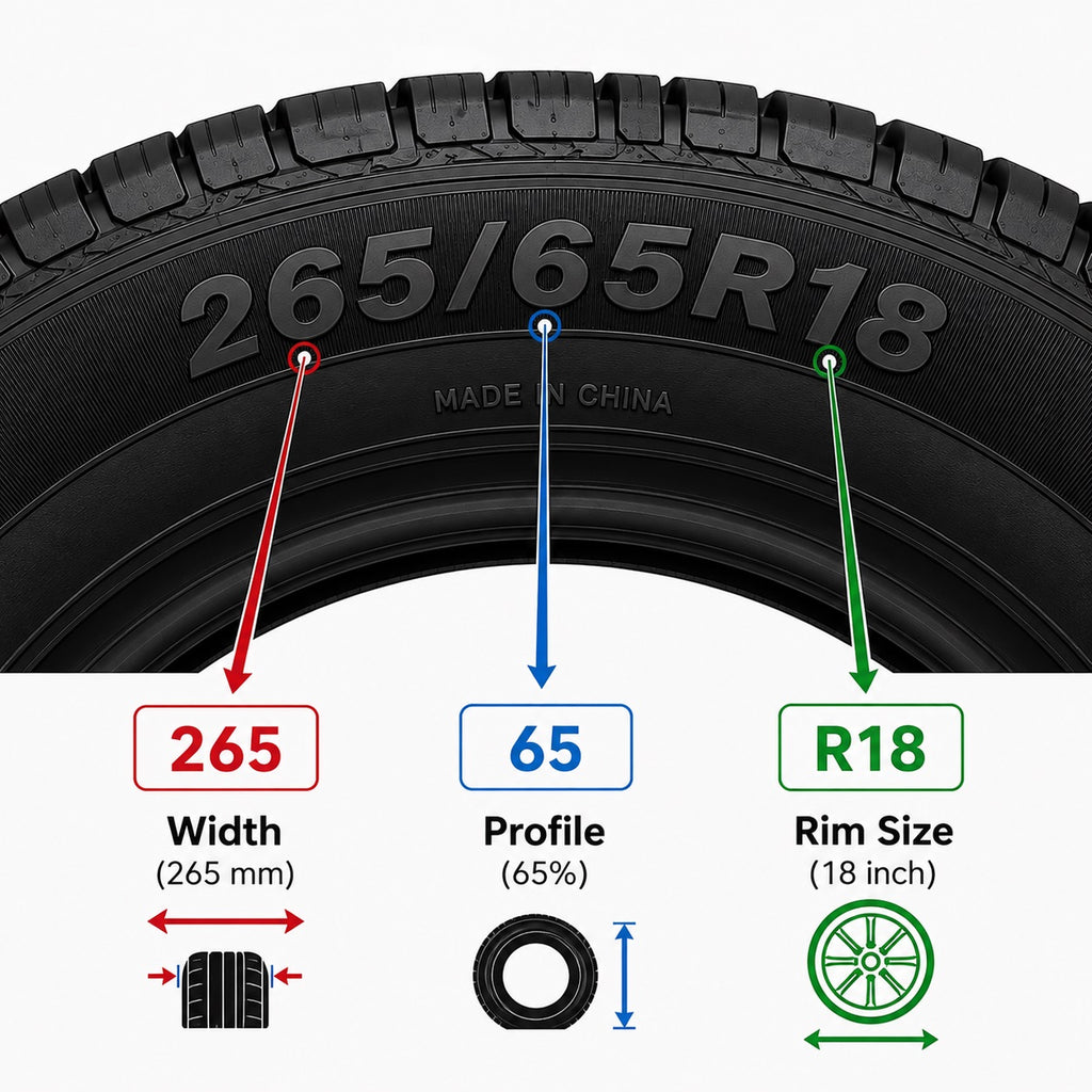 265/65R18 Long-Life High-Grip Tubeless Car Tyre