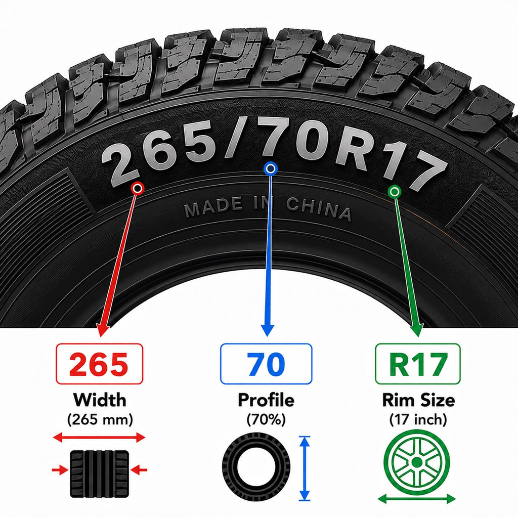 265/70R17 Tubeless Radial Car Tyre