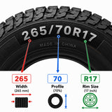 265/70R17 Tubeless Radial Car Tyre