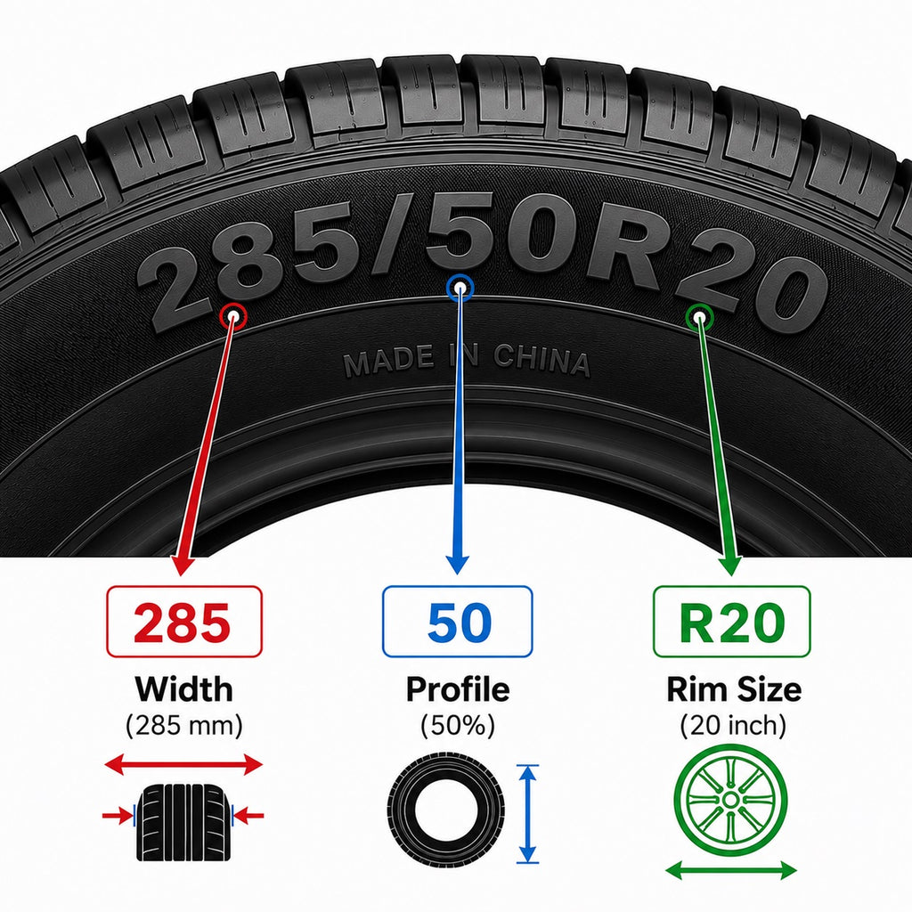 285/50R20 Premium Tubeless Radial Car Tyre