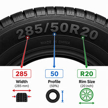 Load image into Gallery viewer, 285/50R20 Premium Tubeless Radial Car Tyre