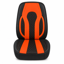 Load image into Gallery viewer, Luxury Black &amp; Red Leather Seat Cover for Sedan Cars