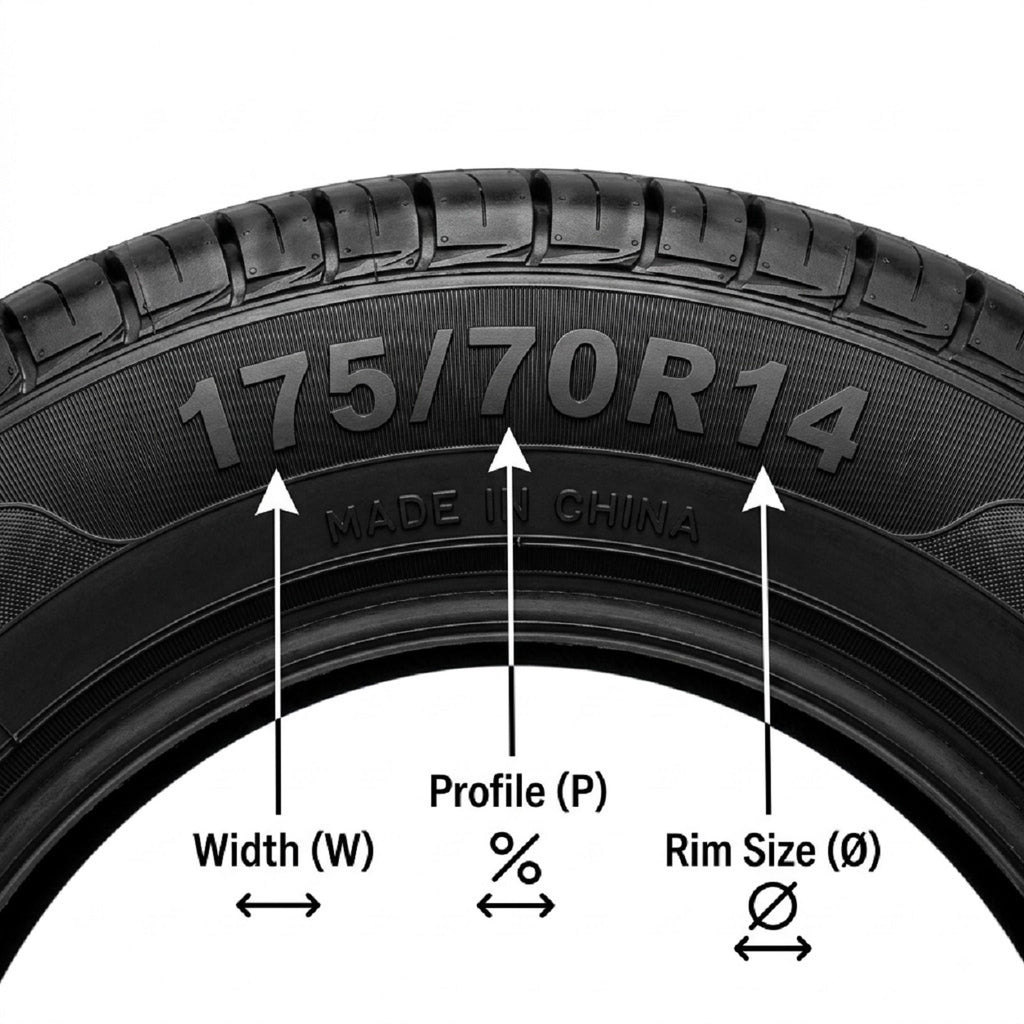 175/70R14 Tubeless Radial Car Tyre
