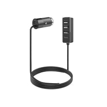Load image into Gallery viewer, HOCO Z17B Car Charger - 4x USB / 1.5m / Black - Accessories - FK Auto Parts