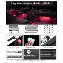 Load image into Gallery viewer, Interior LED Car Strip Light - LED / Multi DIY Color - Accessories - FK Auto Parts