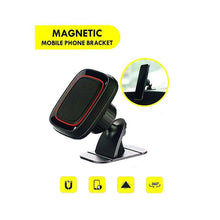 Load image into Gallery viewer, Magnetic Car Mount Mobile Phone Holder - Car Mounts / Silicone / Black - Accessories - FK Auto Parts