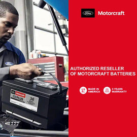 Motorcraft Car Battery BXT-27F-A - Battery - FK Auto Parts