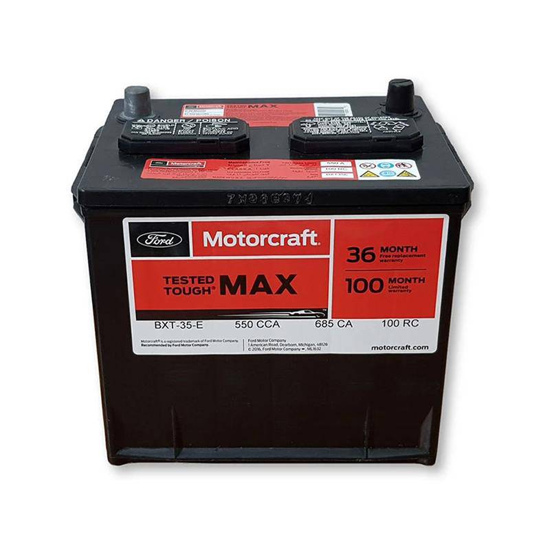 Motorcraft Car Battery BXT-35-E (55D23L) - Battery - FK Auto Parts