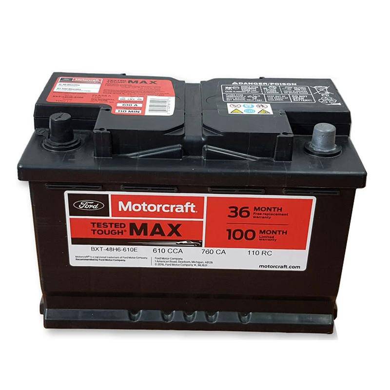 Motorcraft Car Battery BXT-48H6-61 - Battery - FK Auto Parts