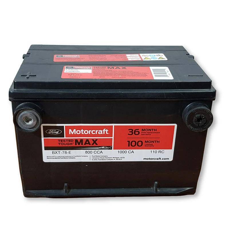 Motorcraft Car Battery BXT-78-E (78A72) - Battery - FK Auto Parts