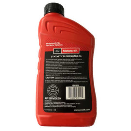 MOTORCRAFT 5W-20 SYNTHETIC BLEND MOTOR OIL - 1 Litre - Oil - FK Auto Parts