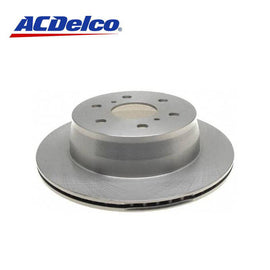 ACDelco Silver Rear Disc Brake Rotor - Rear Disc Brake Rotor - FK Auto Parts