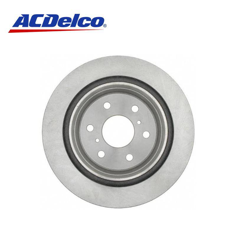ACDelco Silver Rear Disc Brake Rotor - Rear Disc Brake Rotor - FK Auto Parts